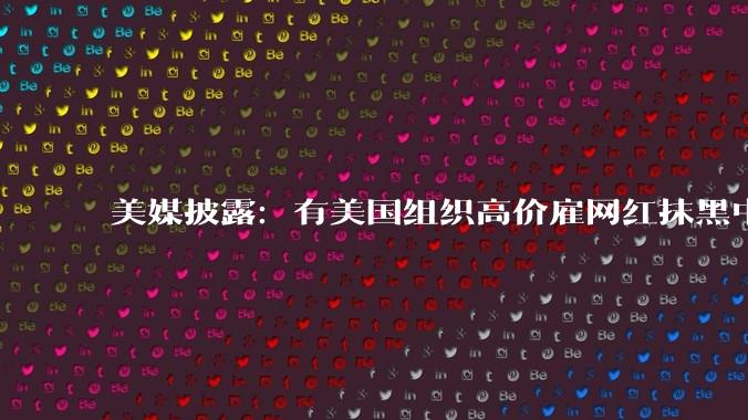 美媒披露：有美国组织高价雇网红抹黑中国AI产业，相关资金来自美AI巨头_泰勒·洛伦茨_OpenAI_提尔
